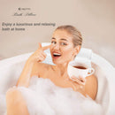 Bath Pillow Bathtub Pillow - Bath Pillows for Tub with Neck, Head, Shoulder and Back Support - 4D Air Mesh Spa Pillow for Bath - Extra Thick, Soft and Quick Dry OMYSTYLE Store