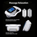 Inner Ball Massage Roller, Lymphatic Drainage Massager Ultimate Fascia Release & Deep Tissue Massage Pain Relief Muscle Roller Machine, Electric Rolling Massager Relieve Foot,Ankle,Lower Back Aches Infinity Warehouse