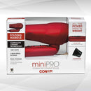 Conair miniPRO Tourmaline Ceramic Travel Hair Dryer with Folding Handle, Red Infinity Warehouse