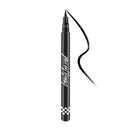 Beauty For Real Finish Line Liquid Eyeliner, Jet Black - 24-Hour Wear - Highly Pigmented, Transfer-Resistant, Waterproof Formula - Ultra-Precise Brush Tip - 0.05 oz Beauty For Real