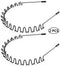 XINGZHE Fashion Hair Bands Men Women, Metal Headband for Mens Hair Band Outdoors Sports Headbands Womens Clip Ties Non Slip Smooth Elastic With Teeth Comb Unisex Hairband Accessories Beauty Care 2 PCS XINGZHE