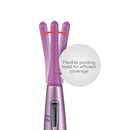 Panasonic Facial Hair Trimmer for Women ES2113PC, with Pivoting Head and Eyebrow Trimmer Attachments, Dry Use, Battery-Operated Panasonic