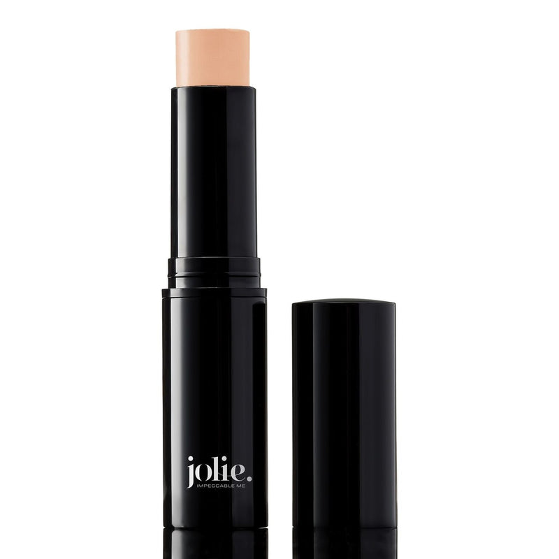Jolie Ultra Longwear Skin Foundation & Concealer Stick - Vegan, Paraben & Cruelty Free (Natural Beige) JOLIE. IMPECCABLE ME