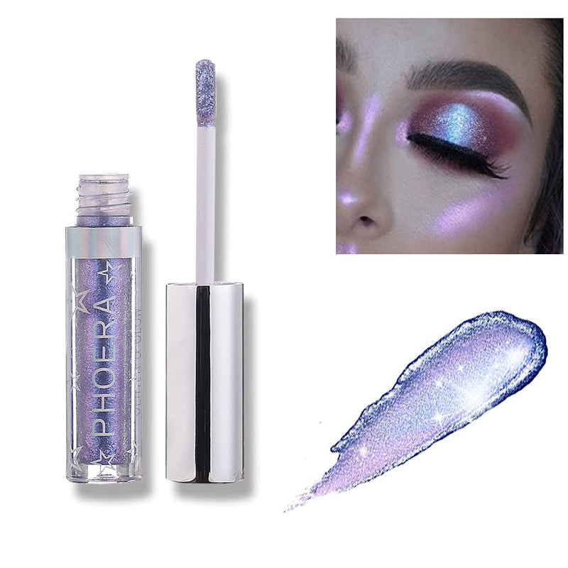 Glitter Eyeshadow，Makeup For Eyes Liquid Shimmer Sparkle Glow Light Colors Pencil Stick Shiny Long Lasting Waterproof Shining Eye Shadow Sets Metallic Pigments Metals Gloss Sparkling Pen Kit (A109) Eschindler