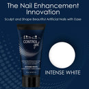 IBD Pro-Hybrid Nail Control Gel, Intense White LED/UV Nail Enhancement Gel, 2 oz IBD