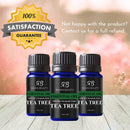 New Radha Beauty Tea Tree Essential Oil 10ml. - 100% Pure & Natural Premium Melaleuca Therapeutic Grade - Great with Soaps, Shampoo, Body Wash, Aromatherapy Radha Beauty