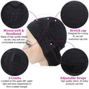 Flady Headband Wig Human Hair Wigs for Black Women (24inch) Brazilian Straight None Lace Front Wigs Human Hair Scarf Wigs No Gel Gluelees Remy Hair Headband Wig Flady