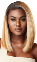 Outre Melted Hairline Lace Front Wig HD Transparent Lace Deluxe Wide Lace Part 2x5 BREANNE (DRFF2/CHERRD) Outre