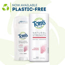Tom's of Maine Natural Strength Plastic-Free Aluminum-Free Deodorant, Fresh Powder, 2 oz. 3-Pack (Packaging May Vary) Tom's of Maine