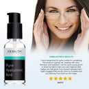 YEOUTH Hyaluronic Acid Serum for Face - 100% Pure Hyaluronic Acid - Restore Healthy Moisture Levels, Plump & Minimize Fine Lines & Wrinkles (2 oz) Yeouth