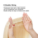 Thick Hidden Invisible Crown Flip on in Human Hair Extension One Piece Secret Miracle Wire in Hairpieces No Clip No Tape in Remy Hair Translucent Fish Line Headband 110g 20''/20inch