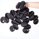 UNice Hair Icenu Series 8A Brazilian Body Wave Virgin Hair 3 Bundles 100% Human Hair Weave Extensions Natural Color 95-100g/piece (8 10 12) UNICE Store