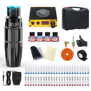 Dragonhawk Rotary Tattoo Pen Machine Kit, Mast Tour Tattoo Permanent Makeup Gun 50Pcs Cartridges Needles Power Supply Color Inks with Carry Case Dragonhawk