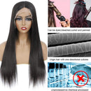QTHAIR 14A T-Part straight Lace Wave Front Wigs Human Hair 13x4x1 T-Part Lace Frontal Wigs Brazilian Virgin Human Hair Wigs for Black Women Middle Part Wigs Pre Plucked with Baby Hair 150% Density(20inch) QTHAIR Store