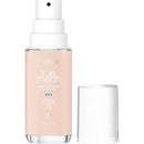 L'Oreal Paris True Match Super-Blendable Foundation, Medium Coverage Liquid Foundation Makeup, C4, Light Medium, 1 Fl Oz | C4, Light Medium, 1 Fl Oz Infinity Warehouse