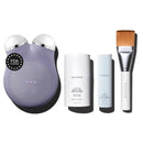 NUFACE MINI+ Microcurrent Face Massager Device, FDA-Cleared - Neck & Facial Sculpting Tool for Skin Tightening, Contouring, Depuffing, Toning & Support Lymphatic Drainage + Activator Gel, Violet Dusk Infinity Warehouse