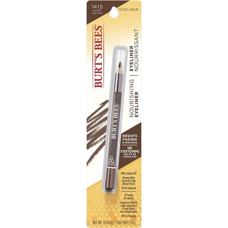 Burt's Bees Nourishing Eyeliner, Warm Brown - 0.04 Ounce Burt's Bees
