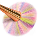 Super Large Mineral Powder Brush, Bronzer Kabuki Makeup Brush, Soft Fluffy Foundation Brush, Professional Powder Brush and Blush Brush for Daily Makeup (Colorful) Jutoe
