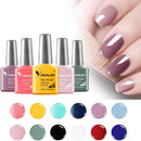 VENALISA Gel Nail Polish-Pure White Color Soak Off UV LED Nail Gel Polish Nail Art Starter Manicure Salon DIY at Home V VENALISA Store