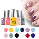VENALISA Gel Nail Polish-Pure White Color Soak Off UV LED Nail Gel Polish Nail Art Starter Manicure Salon DIY at Home V VENALISA