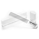 Glass Nail File and Buffer with Case - FAB Nail Care Kit for Natural Healthy Nails, Shape Shine Buffing Filing Fingernail Polisher, Professional Salon Manicure, Gentle for Baby Kids, Travel Gift Beauty Junkees