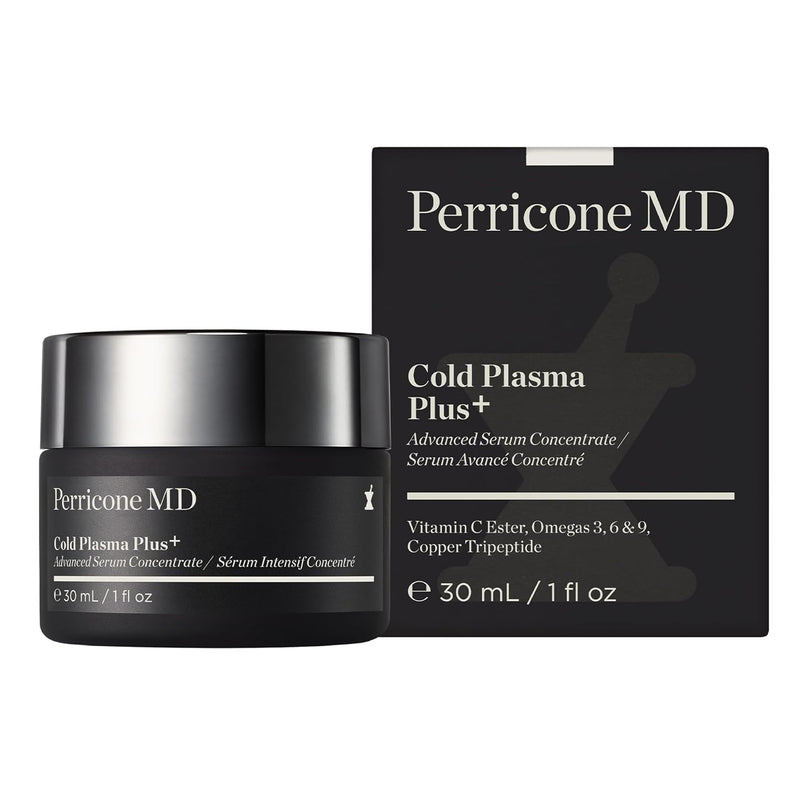 Perricone MD Cold Plasma Plus+ Advanced Serum Concentrate | Lightweight Serum | Targets fine lines, wrinkles, enlarged pores, dullness, uneven texture & tone, discoloration, redness & loss of firmness Infinity Warehouse