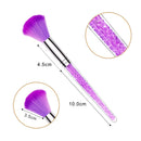 AROIC 28 Pcs Acrylic Nail Brush Set Including 7 Pcs UV Gel Nail Art Brushes, 6 Pcs 3D Nail Extension Brush, 5Pcs Double Ended Dotting Nail Pen For Nail Art DIY With White Box, colorful AROIC