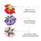 DRESHOW Rose Hair Clip Flower Hairpin Rose Brooch Floral Clips Bridal Headpiece Wedding Hair Accessories for Women DRESHOW