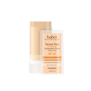 Babo Botanicals Tinted Moisturizing Face Mineral Stick Sunscreen SPF 50 with 70+ Organic Ingredients, Unscented, 0.6 Ounce Babo Botanicals
