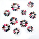 editTime 12 sets/288pcs Solid Colors Matte Acrylic Ballerina Coffin False Nails Full Cover Fake Nails Tips Natural Medium False Nail with a Crystal Nail File (Matte Ballerina) editTime