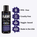 RAW Midnight Blue Demi-Permanent Hair Color, Vegan, Free from Ammonia, Paraben & PPD, lasts over 45 washes, 4oz Ardell Store