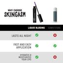 SKINGASM Peel Off Lip Stain - Long Lasting, Smudge Proof, Waterproof, Vegan Lipstick - 2-Phase High-Intensity Lip Stain for Hyper-Brilliant Color - Liquid Blading Lips - Feisty Neutral Coral SKINGASM