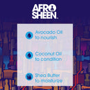 Afro Sheen Slick Back Cream Styler. Contains Shea Butter to smooth & holds. 6 Oz. Afro Sheen