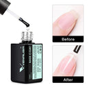 VENALISA 2pcs 15ml Base and Top Coat High Gloss Gel Nail Polish Kit, Long Lasting No Wipe Tempered Top Coat Polish Soak Off LED Gel Set V VENALISA