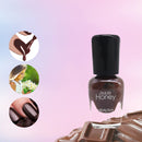 OUL'ISI Honey 12 colors Nail Polish Kit Quick Dry Nail Polish Set, DIY Nail Polish Strips,Black&White Nail Polish Water-based Top Coat Nail Polish Easy Peel-off Gift Set for Women,Kids Girls (STYLE-7) OUL'ISI