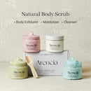 Arencia Fresh Cloud Sea Salt Body & Scalp Scrub (Black) - Gentle Exfoliation for Softer, Refreshed Skin and Scalp, Korean Skin Care Infinity Warehouse
