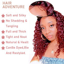 Deep Wave 13x4 Lace Front Wigs Human Hair Wet And Wavy Wigs With Baby Hair Brazilian Virgin Hair For Black Women Natural Hairline Deep Part Lace Frontal Wigs Pre Plucked Glueless Human Hair Wigs 99j Jasperel