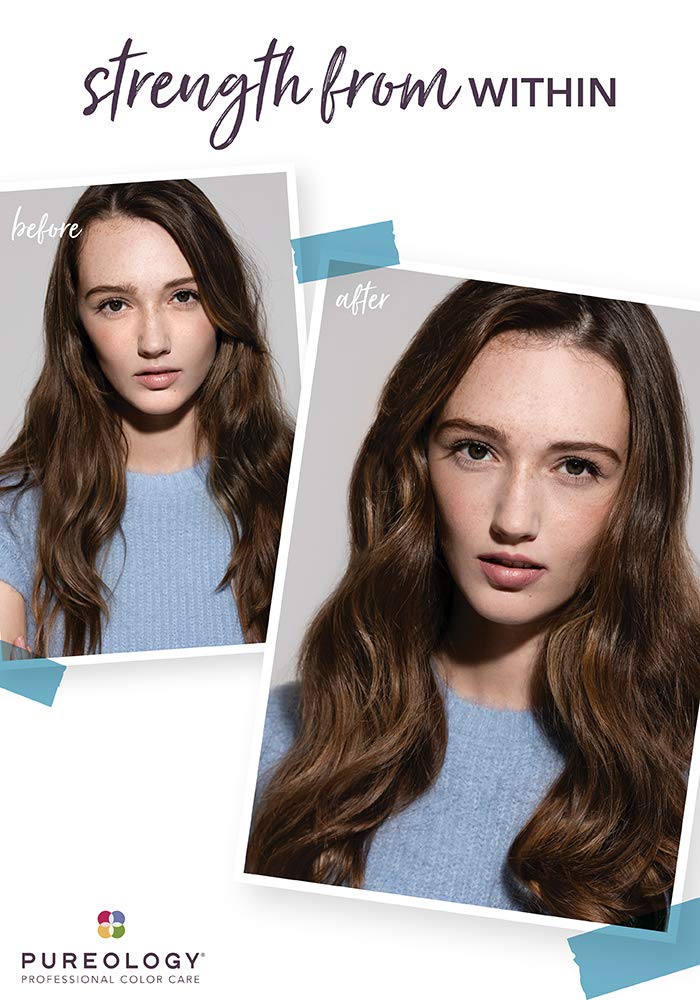 Pureology Strength Cure Strengthening Conditioner | For Damaged, Color Treated Hair | Sulfate-Free | Vegan martinandmark.com