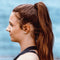 Burlybands Large Hair Ties for Thick Heavy or Curly Hair. No Slip No Damage Seamless Ponytail Holders Scrunchies Sports Thick Hair Ties - Hair Bands - Curly Hair Accessories (Brown 3 Pcs) Burlybands