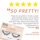 Ardell False Lashes, Naked Lashes 421 with Invisiband, 4 pairs Ardell