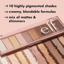e.l.f. Perfect 10 Eyeshadow Palette, Ten Ultra-pigmented Shimmer & Matte Shades, Vegan & Cruelty-free, Nude Rose Gold (Packaging May Vary) - Infinity Warehouse