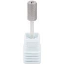PANA Professional 3/32" Shank Size - Flat Top Large Barrel Silver Carbide Bit Fine Girt - Nail Drill Bit for Dremel Machine PANA