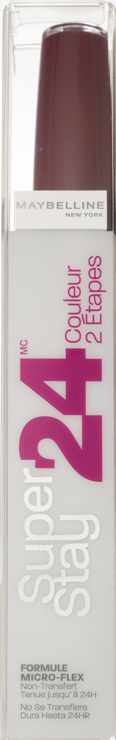 Maybelline New York Superstay 24 2-step Lipcolor, 065 Constantly Cabernet Maybelline New York