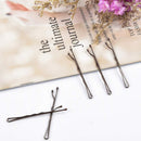 Bobby Pins,MORGLES Brown Bobby Pins for Hair Bob Pins Bulk with Box 120-Count (Brown,2.2 Inch) MORGLES Store