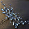Aukmla Bride Wedding Hair Pins Pearl Beads Headpiece Hair Clip Barrette Decorative Flower Bridal Hair Accessories for Women and Girls Aukmla