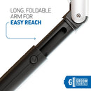 Chargeworx Electric Back Shaver and Hair Trimmer for Men Body Groomer with Extendable Back Blade Electric Razor for Hard to Reach Areas Back Shavers and Manscaping Tool for Men Battery Powered Infinity Warehouse