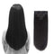 18 inches Clip in Hair Extensions Remy Human Hair - 7pcs 120g Silky Straight Thick 100% Real Black Human Hairpieces Clip on for Women Beauty #1 Color Winsky Store