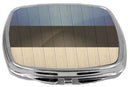 Rikki Knight Compact Mirror on Distressed Wood Design, Estonia Flag, 3 Ounce Rikki Knight