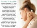 Amber Roll-On Perfume Oil Extract by The Sage Lifestyle (1/4 Oz/7 ml) - Travel Perfume, Vegan Perfume Oil Extract - Feel Subtle Hint of Labdanum, Tunisian Amber, Musk, Vanilla The Sage Lifestyle