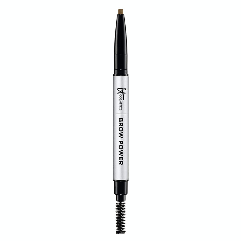 IT Cosmetics Brow Power, Universal Blonde - Universal Eyebrow Pencil - Mimics the Look of Real Hair - Budge-Proof Formula - With Biotin, Saw Palmetto & Antioxidants - 0.0056 oz It Cosmetics Store